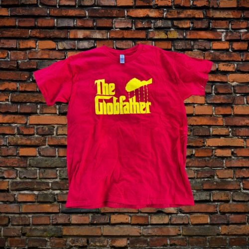 Globfather T-Shirt [Red & Yellow]